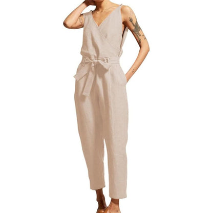 Jumpsuit voor Vrouw Losse Fit Stijlvolle Zomeroutfit