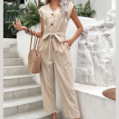 Mouwloze Jumpsuit Carla Stijlvol Zomerjurk