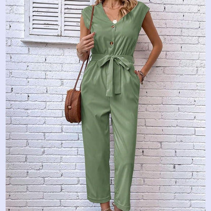 Mouwloze Jumpsuit Carla Stijlvol Zomerjurk