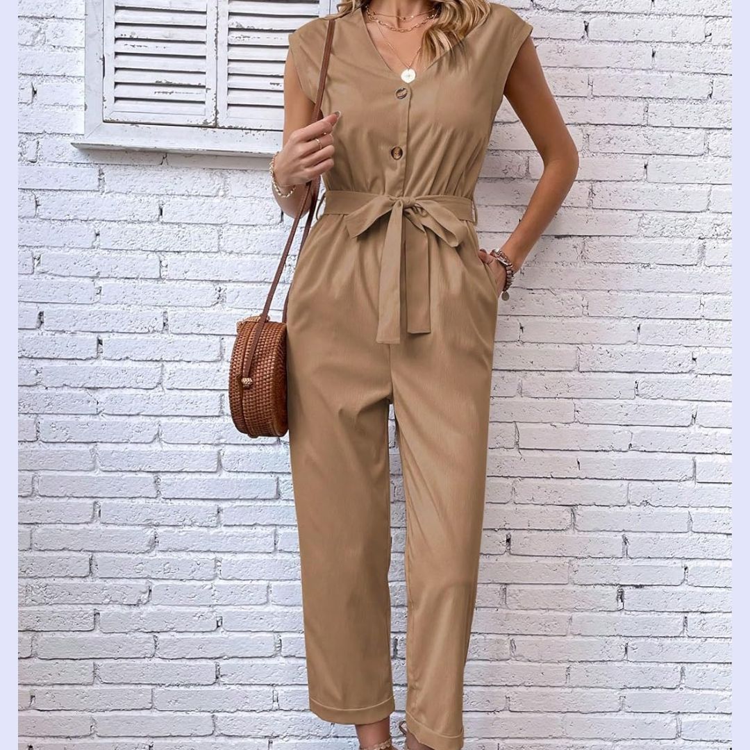 Mouwloze Jumpsuit Carla Stijlvol Zomerjurk