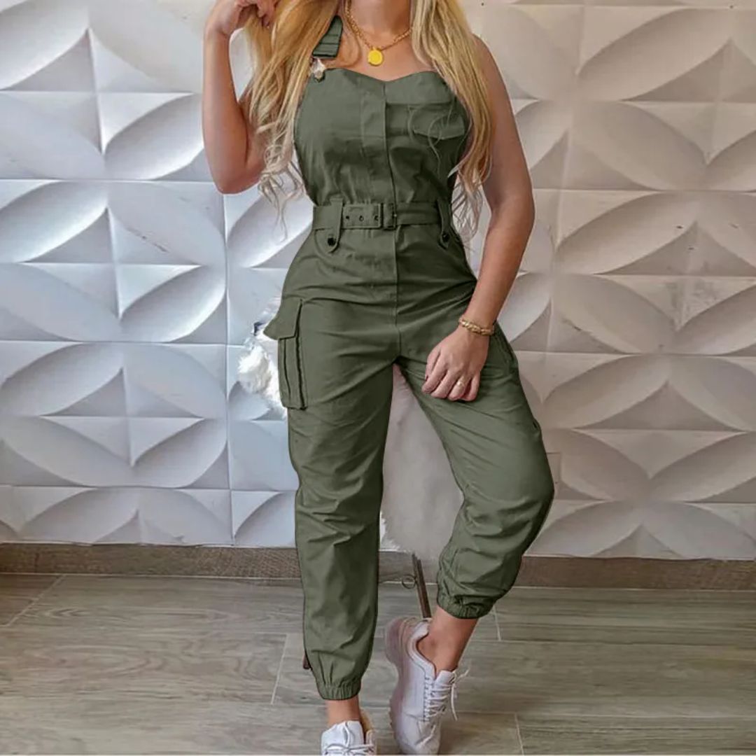 Vrouwelijke Jumpsuit Trendy en Praktisch