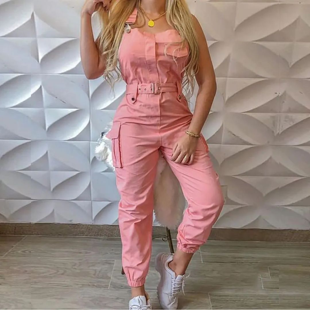 Vrouwelijke Jumpsuit Trendy en Praktisch