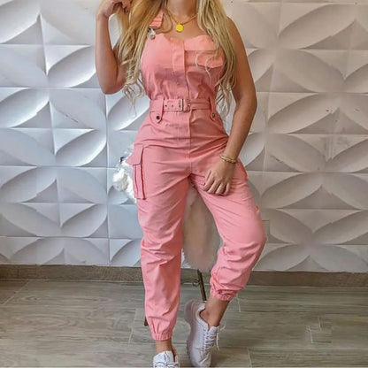 Vrouwelijke Jumpsuit Trendy en Praktisch