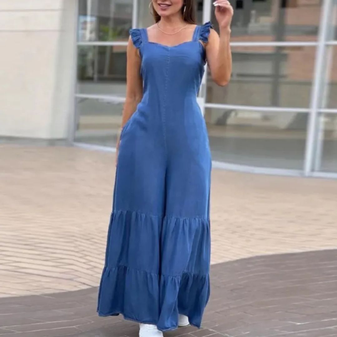 Vrouwelijke Jumpsuit Trendy en Sexyjurk