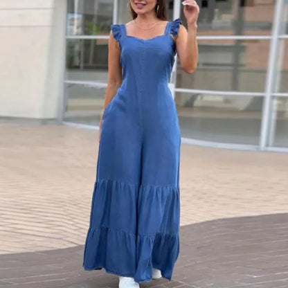 Vrouwelijke Jumpsuit Trendy en Sexyjurk