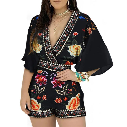 Vrouwelijke Playsuit Sexy Kort Chic Jurk - Mode Vibes
