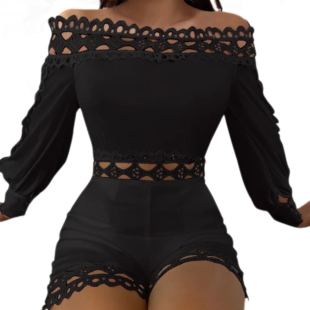 Chique Playsuit Glenda voor Vrouw Stijlvol Zomerjurk