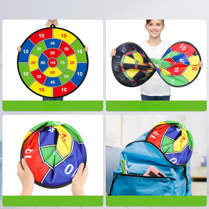 Dartbord voor Kinderen met Kleverige Pijlen en Ballen