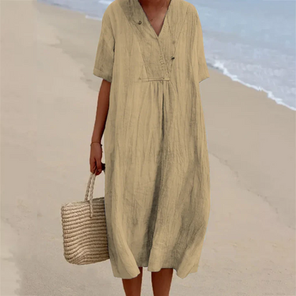 Losse Zomerjurk Vrouwelijk Comfortabel Jurk Lucia