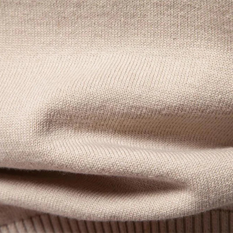 Heren Trui Gebreide Pullover Slim Fit Ademend Katoen