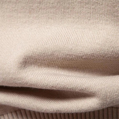 Heren Trui Gebreide Pullover Slim Fit Ademend Katoen
