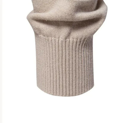 Heren Trui Gebreide Pullover Slim Fit Ademend Katoen