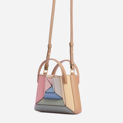 Stylishe Handtas met Geometrisch Patroon - GeoChic