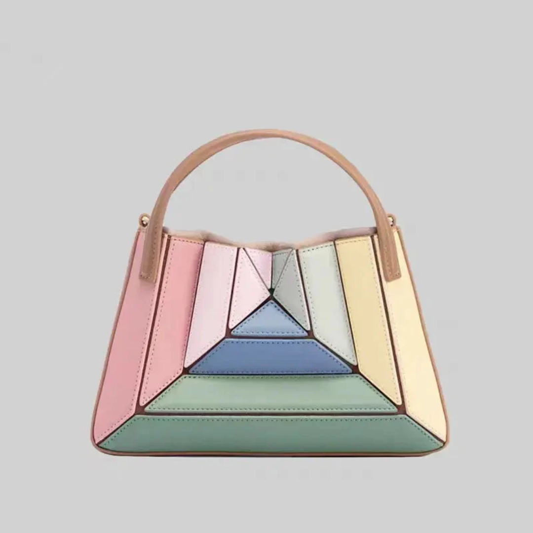Stylishe Handtas met Geometrisch Patroon - GeoChic