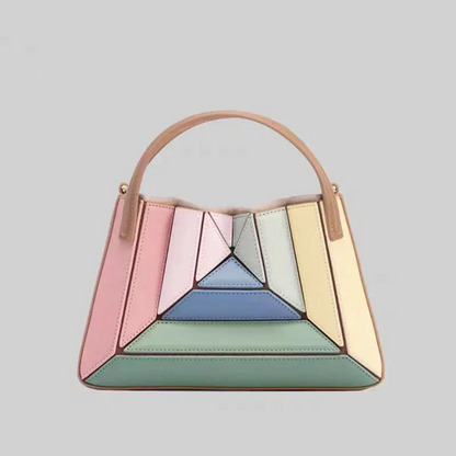 Stylishe Handtas met Geometrisch Patroon - GeoChic