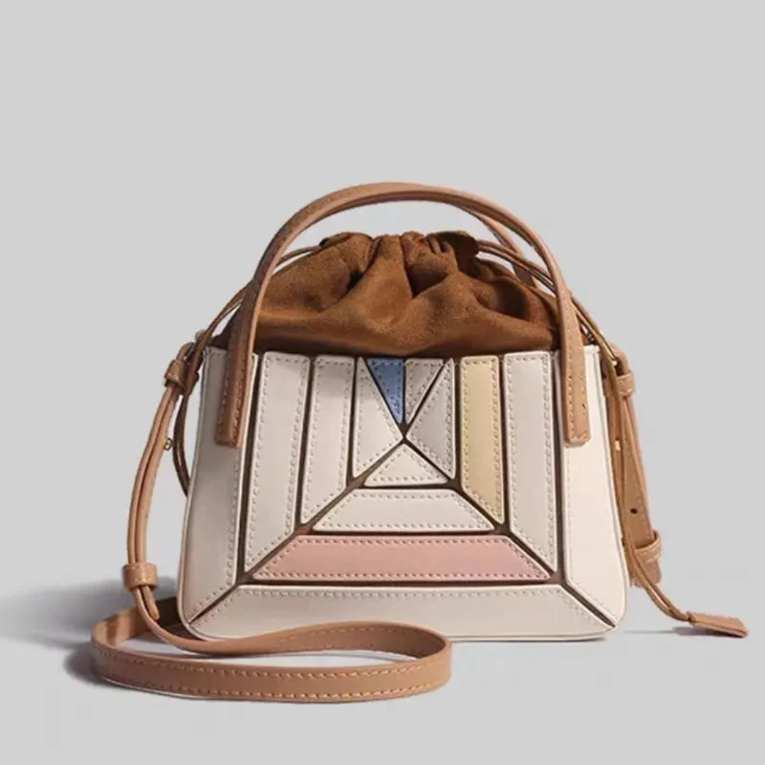Stylishe Handtas met Geometrisch Patroon - GeoChic