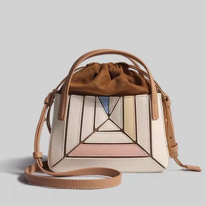 Stylishe Handtas met Geometrisch Patroon - GeoChic