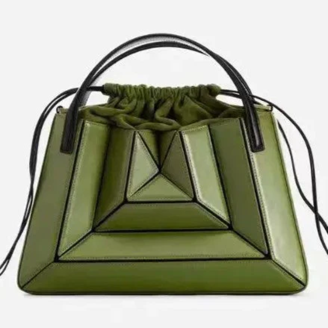 Stylishe Handtas met Geometrisch Patroon - GeoChic