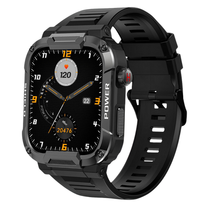 Smartwatch voor Heren Robuust en Waterdicht IronPulse X1 - Mode Vibes