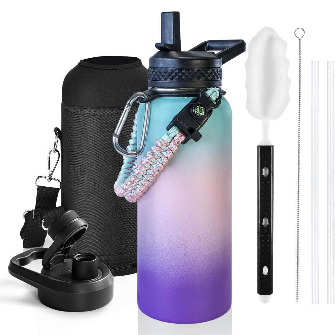 Isolatie Waterfles Lekvrij BPA-vrij met Handvat