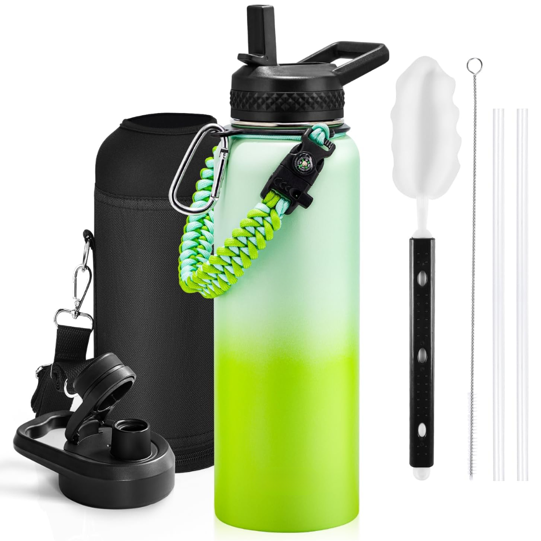 Isolatie Waterfles Lekvrij BPA-vrij met Handvat