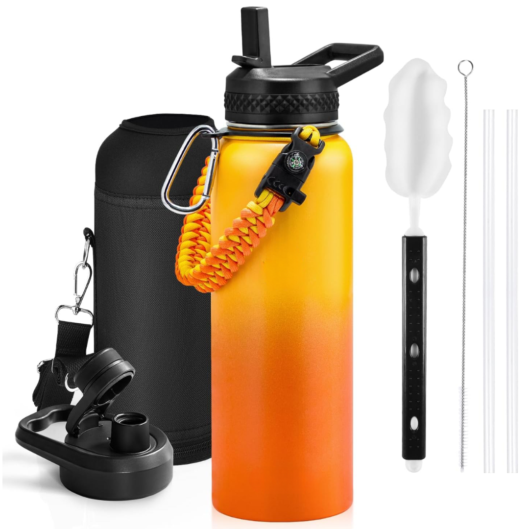 Isolatie Waterfles Lekvrij BPA-vrij met Handvat