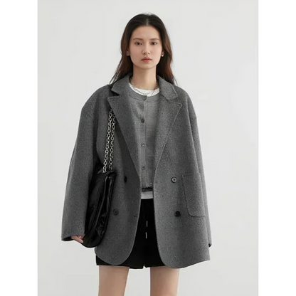 Damesjas Wollen Luxe Aurora Warm