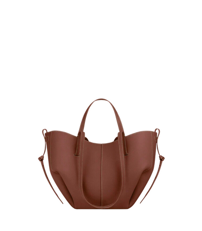 Ruime Vegan Leren Shopper Tas – Elegant en Praktisch