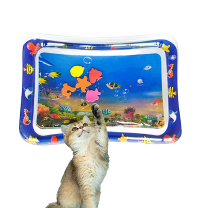 Kattenspeelmat met Waterfunctie voor Kattenvermaak - Mode Vibes