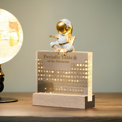 Periodieke Tabel Lamp met Echte Elementen