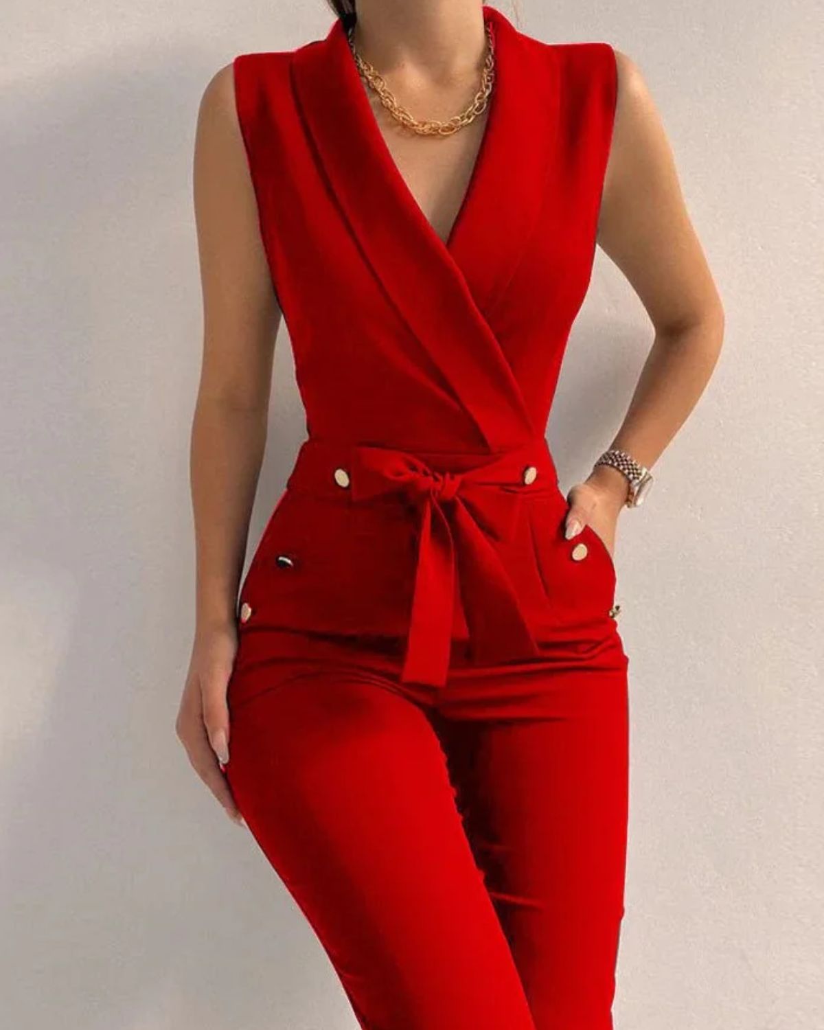 Vrouwelijke Jumpsuit Stijlvol enSexy Zomer Jurk