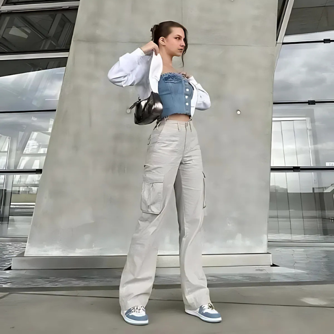 Dames Cargo Broek Stijlvol en Comfortabel