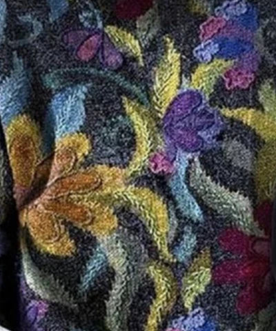 Bloemen Trui Vrouwelijk Modieus Floral Design