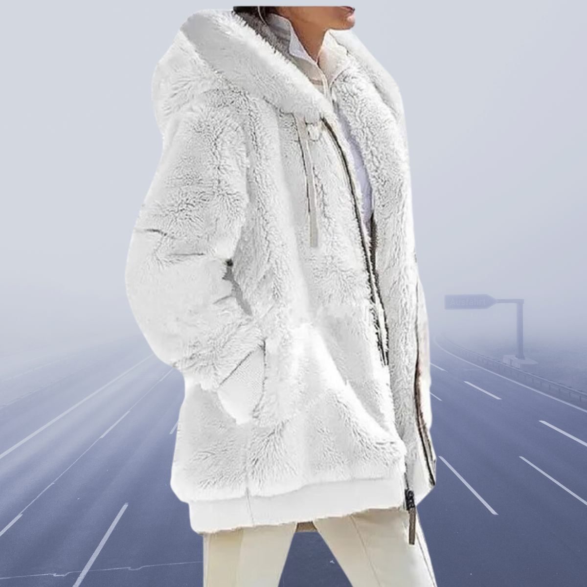 Fleece Vest met Capuchon Zacht en Warm - Mode Vibes