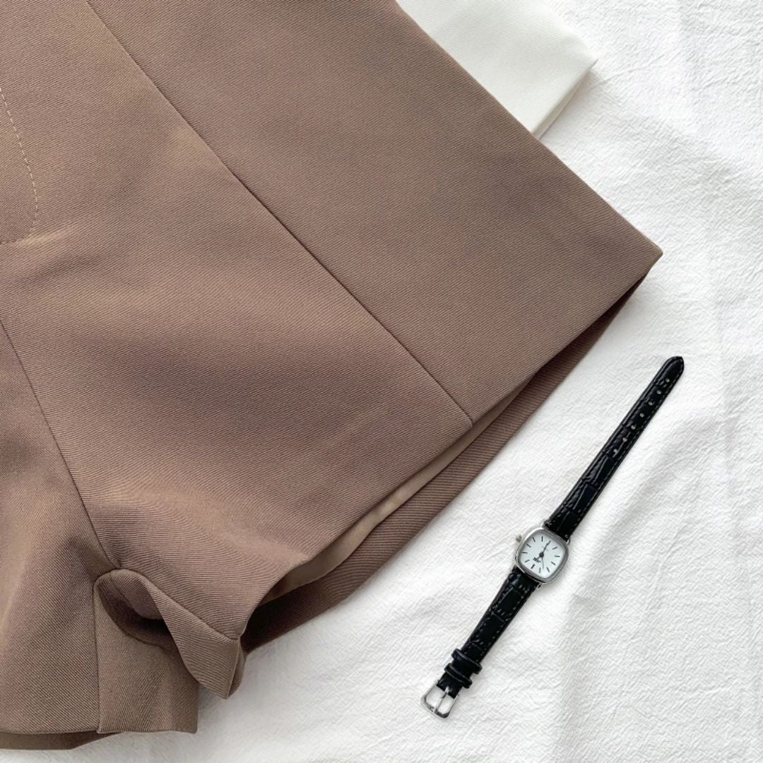 Korte Vintage Broek Gigi Stijlvol Mode