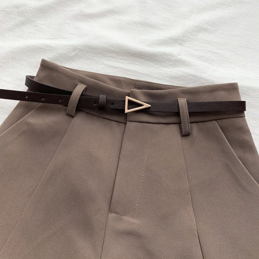 Korte Vintage Broek Gigi Stijlvol Mode