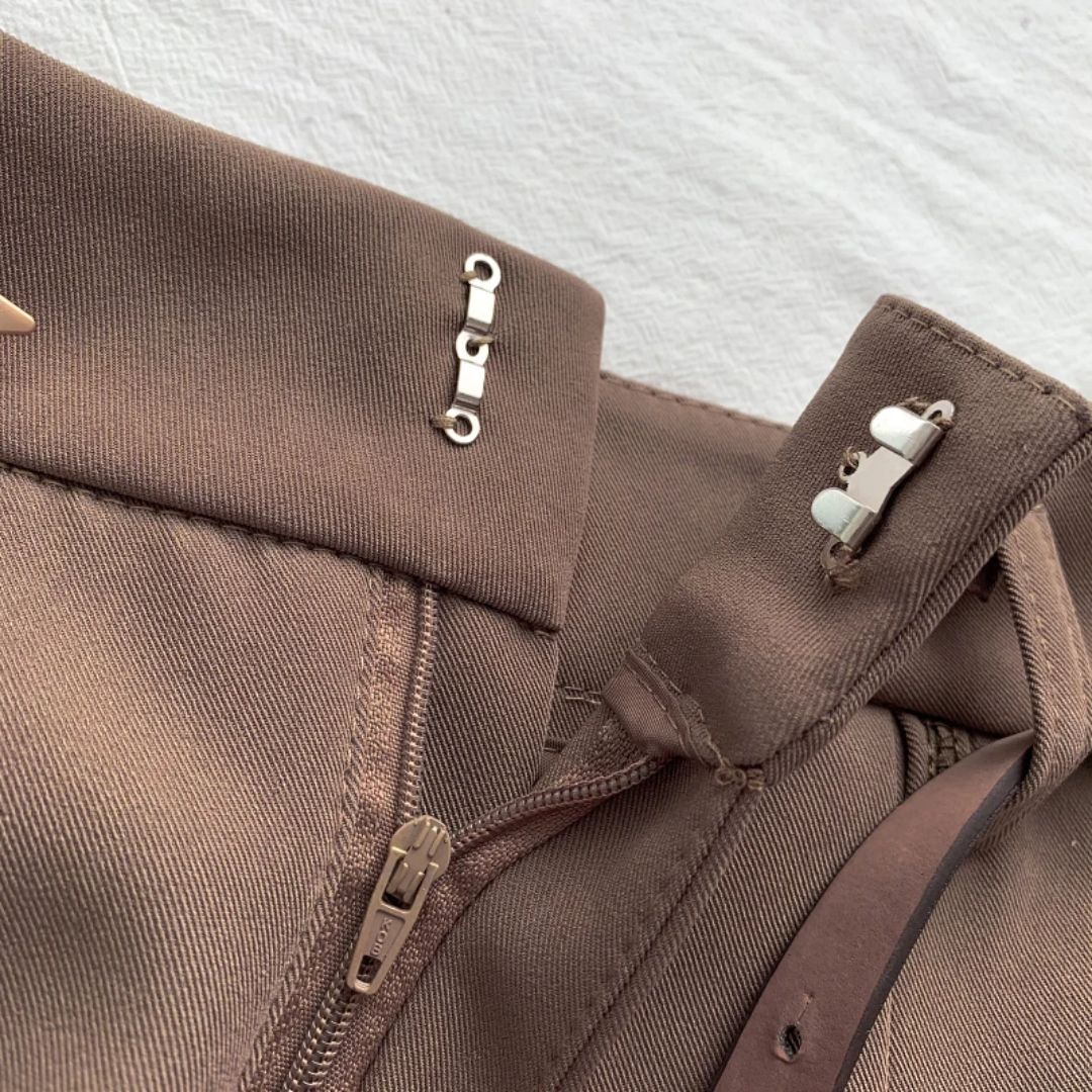 Korte Vintage Broek Gigi Stijlvol Mode