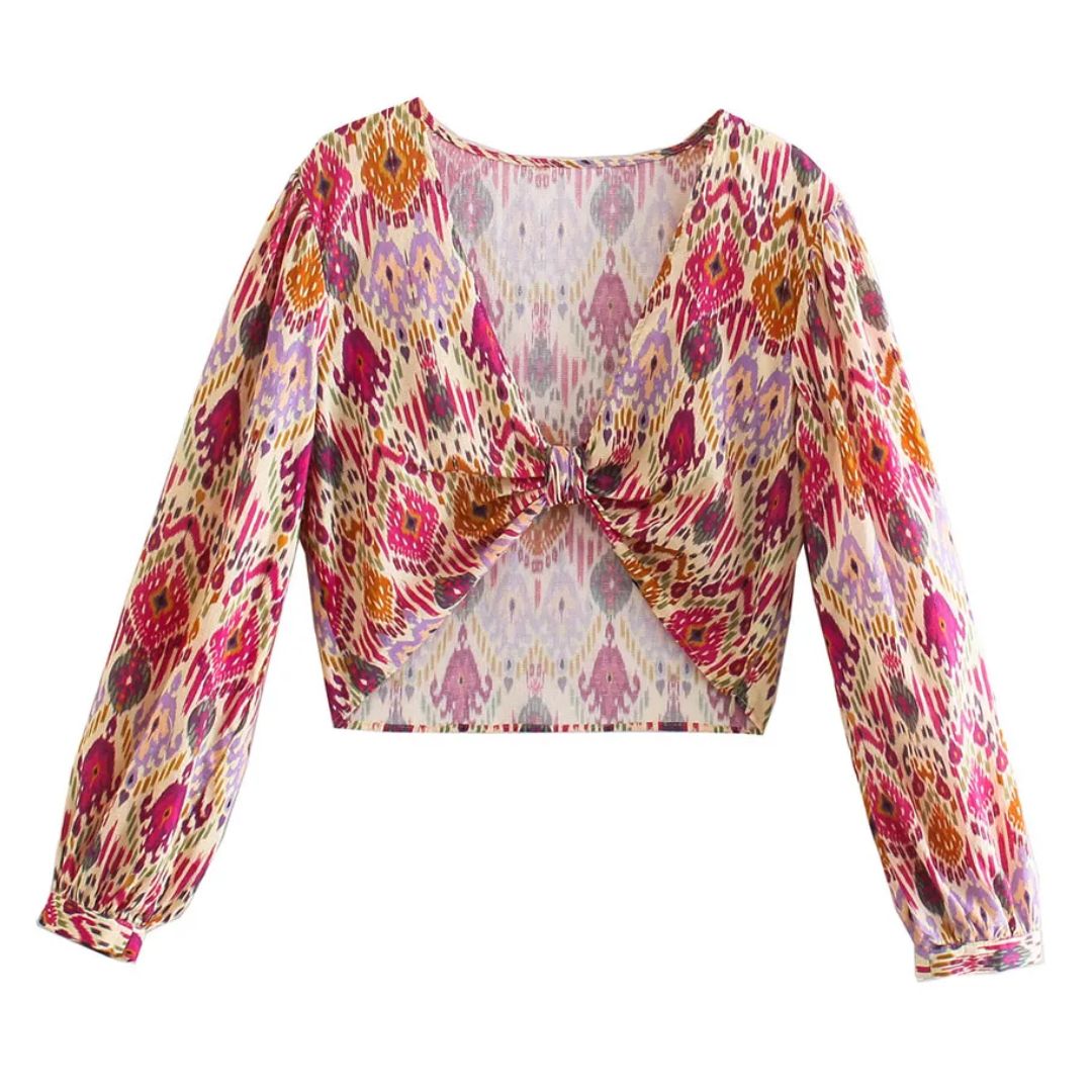 Geknoopte Skort Hoge Taille Zomer Mode