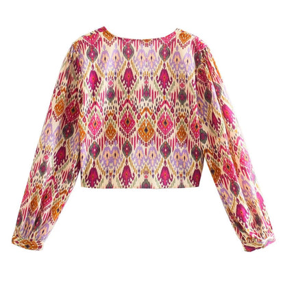 Geknoopte Skort Hoge Taille Zomer Mode