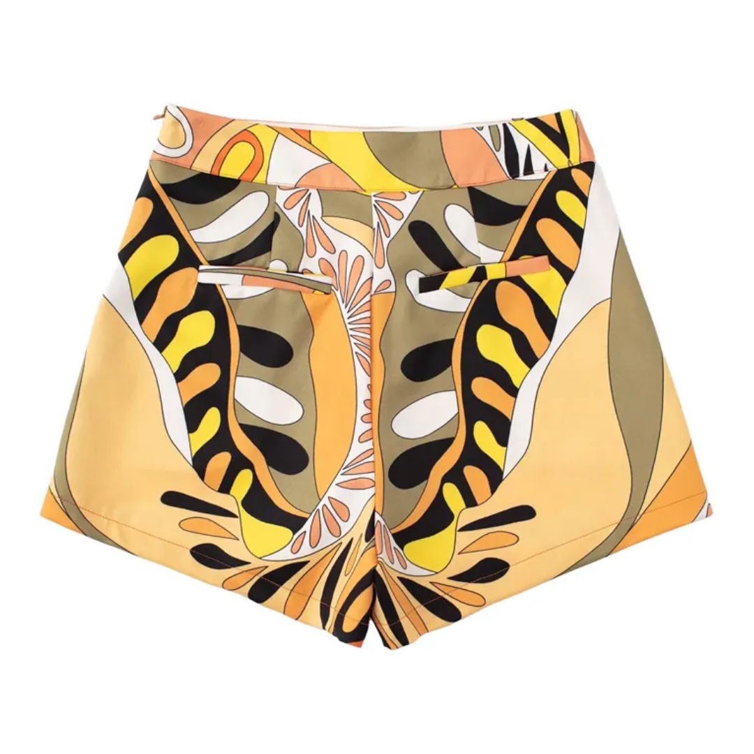 Korte Mini Short Dame Feestelijke Zomerbroek