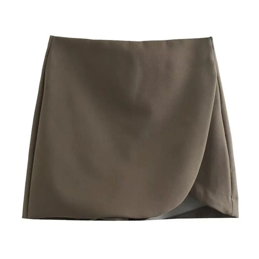 Korte Strakke Shortrok voor Vrouw Trendy Zomer - Mode Vibes