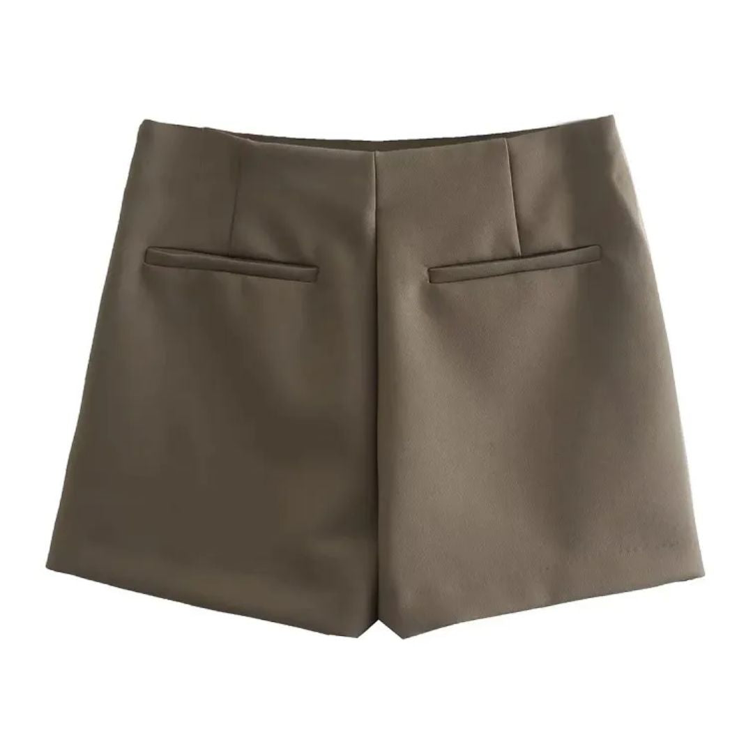 Korte Strakke Shortrok voor Vrouw Trendy Zomer