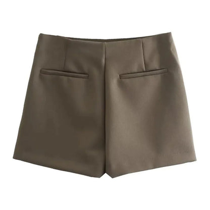 Korte Strakke Shortrok voor Vrouw Trendy Zomer