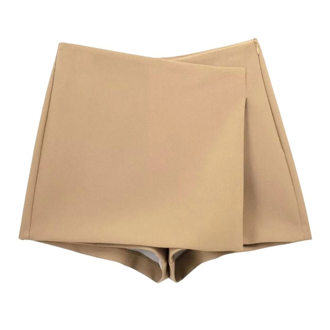 Korte Asymmetrische Shortrok voor Vrouw - Mode Vibes