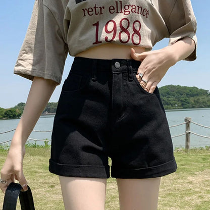 Korte Jeans Short Trendy Casual Mode