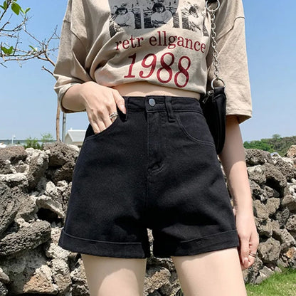 Korte Jeans Short Trendy Casual Mode