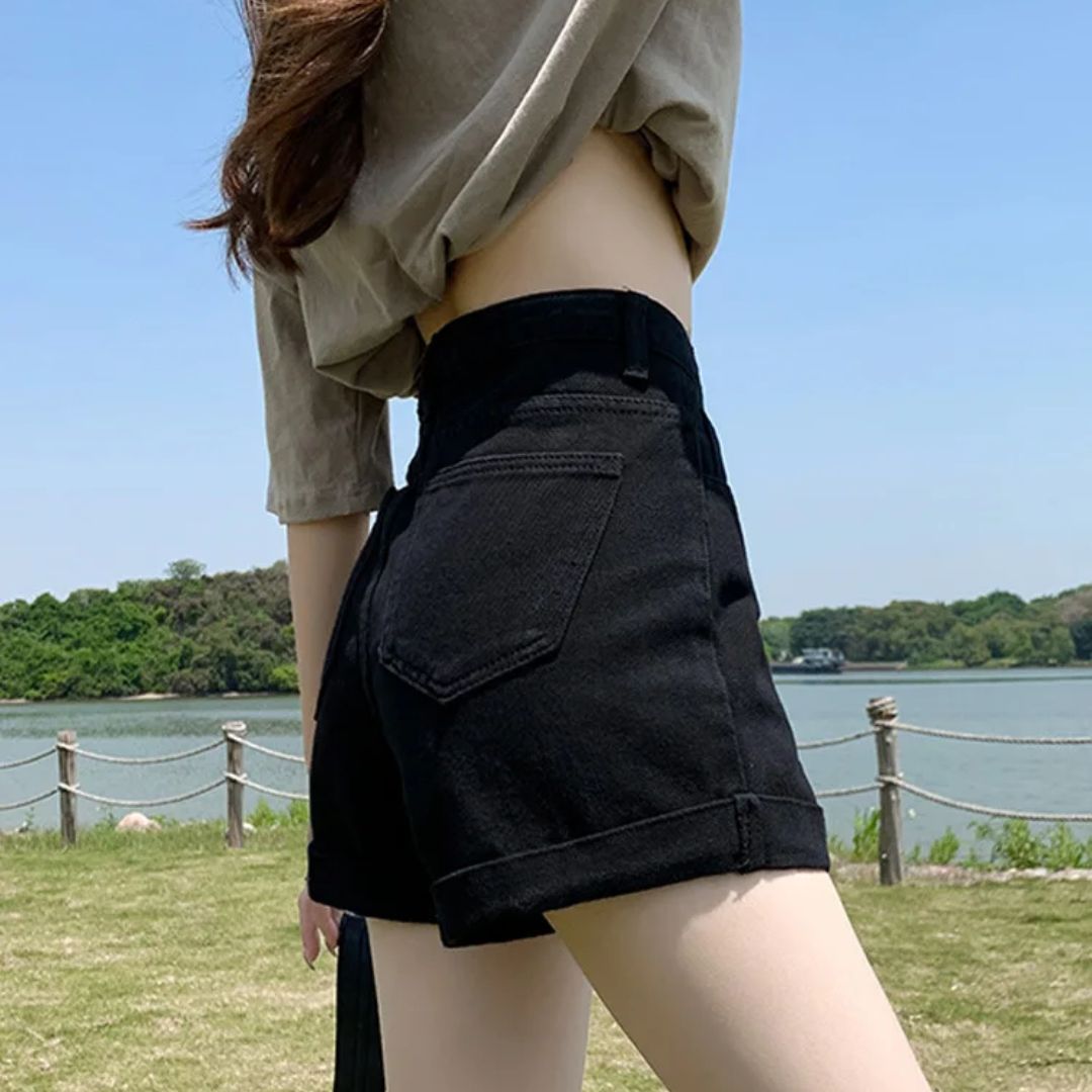 Korte Jeans Short Trendy Casual Mode