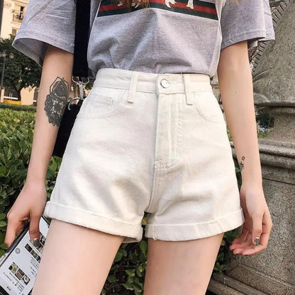 Korte Jeans Short Trendy Casual Mode