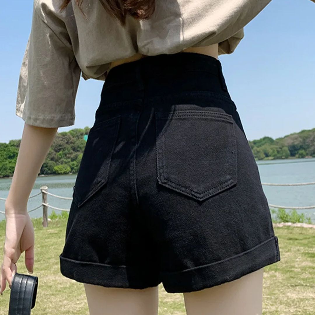 Korte Jeans Short Trendy Casual Mode