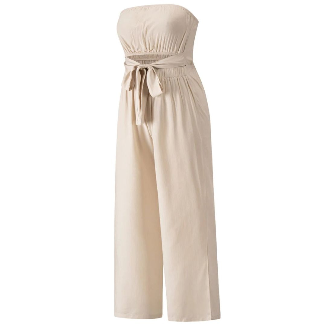 Strapless Jumpsuit Zomers Jurk Vrouwelijk Elegant